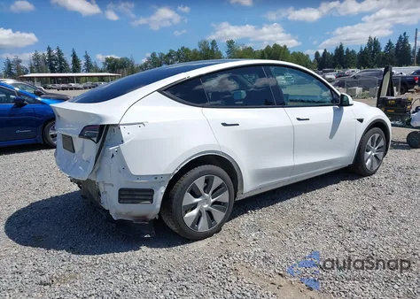 2023 Tesla Model Y Awd/Long Range Dual Motor All-Wheel Drive from USA, damaged, VIN 7SAYGDEE2PF877078